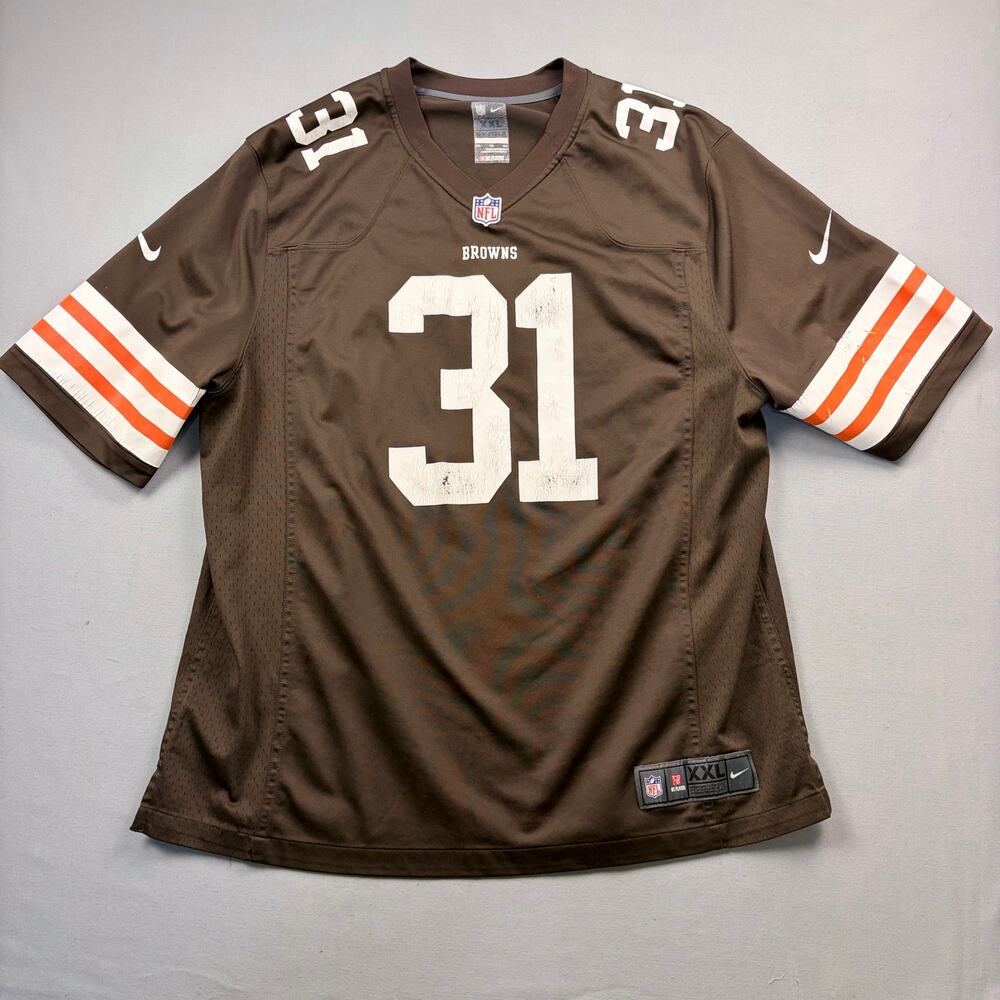 Cleveland Browns Jersey XXL Donte Whitner Nike On Field Y2K #31